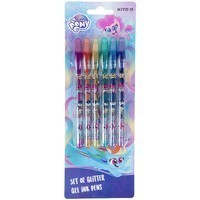 Набір ручок гелів з глітером Kite My Little Pony 6 кольорів LP21 - 037