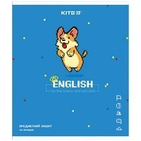 Фото Комплект предметних зошитів Kite Pixel Англійська мова 8 шт K21 - 240-10_8pcs