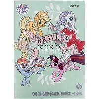 Комплект картону кольорового двостороннього Kite My Little Pony 5 шт А4 LP21 - 255_5pcs