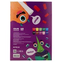 Комплект картону кольорового двостороннього Kite Jolliers 5 шт А4 K19 - 255_5pcs