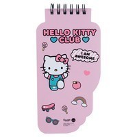 Фото Блокнот на спіралі Kite Hello Kitty 50 листів нелінований HK22 - 465