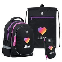 Фото Шкільний набір Kite 700M LK рюкзак + пенал + сумка для взуття SET_LK22 - 700M