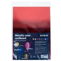 Фото Комплект кольорового металізованого картону Kite А4 2 шт K22 - 420_2pcs