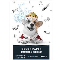 Фото Комплект кольорового двостороннього паперу Kite Dogs A4 2 шт K22 - 250-1_2pcs