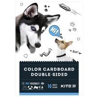 Фото Комплект кольорового двостороннього картону Kite Dogs А5 2 шт K22 - 289_2pcs