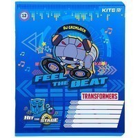 Комплект шкільних зошитів Kite Transformers 12 листів клітина 25 шт TF22 - 232_25pcs