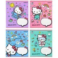 Фото Комплект шкільних зошитів Kite Hello Kitty 12 листів в косу лінію 25 шт HK22 - 235_25pcs