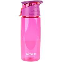 Фото Пляшка для води Kite 550 мл темно-рожева K22-401-04