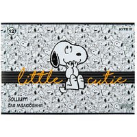 Фото Комплект зошитів для малювання Kite Peanuts Snoopy 12 аркушів 20 шт NR23-241_20pcs