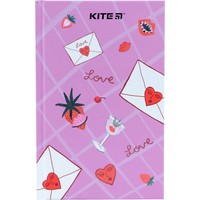 Книга записна Kite Bouffants and Broken Hearts А6 80 листів в клітину K22-199-2