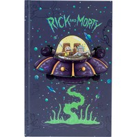 Фото Книга записна Kite Rick and Morty А6 80 листів в клітину RM22-199-2