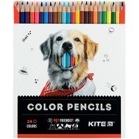 Фото Олівці кольорові Kite Dogs 24 шт. K22-055-1