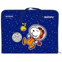 Фото Папка-портфель на блискавці Kite Peanuts Snoopy  A4 SN21-202