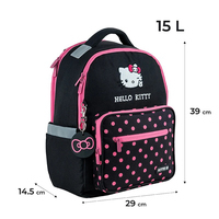 Фото Шкільний набір Kite Hello Kitty Рюкзак + Пенал + Сумка для взуття SET_HK24-770M
