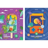 Фото Картон кольоровий односторонній Kite А4 K23-1255