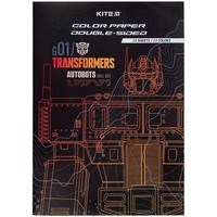 Фото Папір кольоровий двосторонній Kite Transformers TF24-250