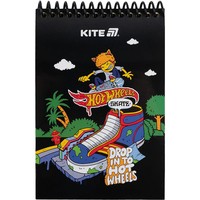 Фото Блокнот Kite Hot Wheels А6 48 листів нелінований HW25-196-2