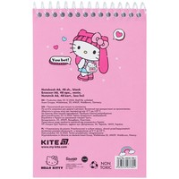 Фото Блокнот Kite Hello Kitty А6 48 листів нелінований HK25-196-1