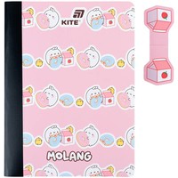 Фото Блокнот Kite Molang А5 60 аркушів клітина ML25-192