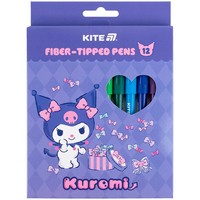 Фото Фломастери Kite Kuromi 12 кольорів HK25-447-2