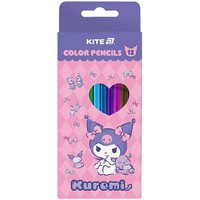 Фото Олівці кольорові Kite Hot Kuromi 12 шт. HK25-053