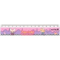 Фото Лінійка пластикова Kite Aggretsuko 15 см AR25-090