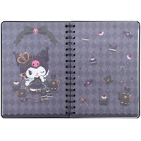 Фото Щоденник на спіралі Kite Kuromi тверда обкладинка HK25-438-2