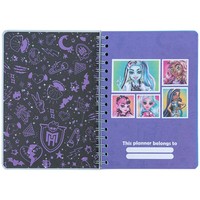Фото Щоденник на спіралі Kite Monster High тверда обкладинка MH25-438