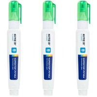 Фото Коректор-ручка Kite Classic 8 мл 3 шт K-012