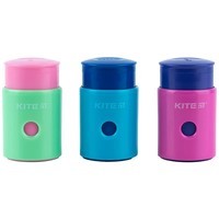 Фото Стругачка з контейнером Kite Sunset асорті 3 шт K24-368