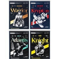 Фото Зошит для малювання Kite DC Comics 30 аркушів 2 шт DC24-243