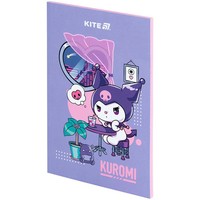 Фото Блокнот Kite Kuromi термобіндер А5 64 листи нелінований HK25-193