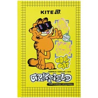 Фото Книга записна Kite Garfield А6 80 листів клітина GF25-199