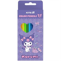 Фото Олівці кольорові Kite Kuromi 12 шт. HK25-051-2