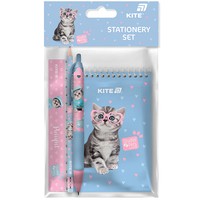 Фото Набір канцтоварів Kite Studio Pets 4 предмети SP25-S03