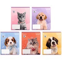 Фото Комплект зошитів шкільних Kite Rachael Hale 12 листів в клітину 25 шт R25-232_25