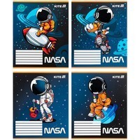 Фото Комплект зошитів шкільних Kite NASA 12 листів в косу лінію 25 шт NS25-235_25
