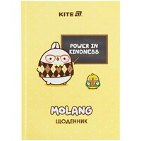 Фото Щоденник шкільний Kite Molang тверда обкладинка ML25-262