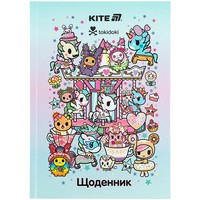 Фото Щоденник шкільний Kite tokidoki тверда обкладинка TK25-262