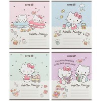 Фото Комплект зошитів шкільних Kite Hello Kitty 12 листів в косу лінію 25 шт HK25-235-1_25