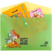 Фото Папка на кнопці Kite Garfield A4 GF25-244-2