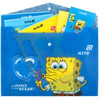 Фото Папка на кнопці Kite SpongeBob SquarePants A4 SB25-244