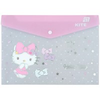 Фото Папка на кнопці Kite Hello Kitty A4 HK25-244-5