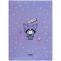 Фото Папка-куточок із клапаном Kite Kuromi A4 HK25-248-1