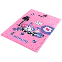 Фото Папка-куточок із клапаном Kite Kuromi A4 HK25-248-2