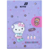 Фото Папка-куточок із клапаном Kite Hello Kitty A4 HK25-248-5