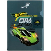 Фото Папка-куточок із клапаном Kite Hot Wheels A4 HW25-248-1