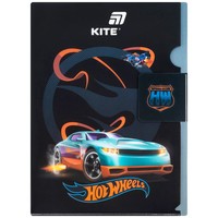 Фото Папка-куточок із клапаном Kite Hot Wheels A4 HW25-248-2