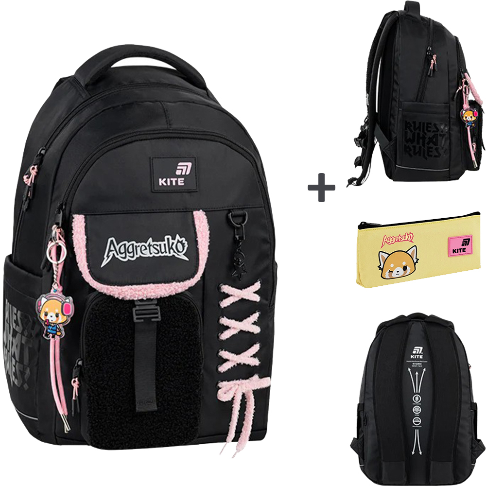 Рюкзак Kite Education teens Aggretsuko AR26-2597L